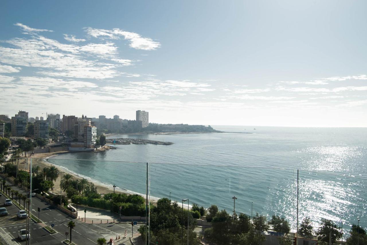 Modern Sea Front East Wind Apartment Alicante Bagian luar foto